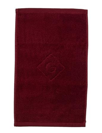 Icon G Towel 30X50 Home Textiles Bathroom Textiles Towels & Bath Towels Punainen GANT