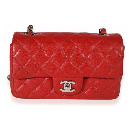 Chanel Vintage Pre-Owned Shoulder Väska röd, Dam Vintage Väskor, Dam, Storlek: ONE SIZE