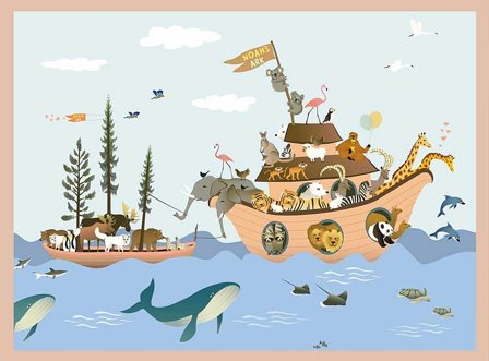 ViSSEVASSE Puslespil 'Noah's Ark' 42 Brikker, Tøj & Bolig, Legetøj, Spil Og Puslespil