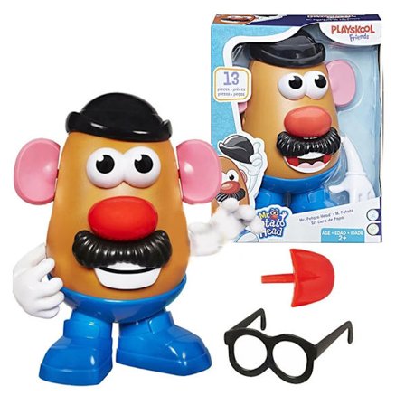 (AZC) Hasbro Toy Story Actionfigurer Mr. Potato Mrs. Potatis Huvud Pedagogiska leksaker Modellkollektion Presenter Leksak