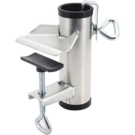 Galvaniseret parasolfod til altan, terrasse, have, strand - Justerbar