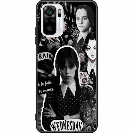 Xiaomi Redmi Note 10 Svart Skal Wednesday Addams