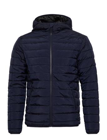 Jwhwing Hood Puffer Jacket Blue Jack & J S