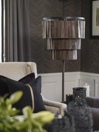 Halvor Bakke Gulvlampe Cape-Town Trepanel H150