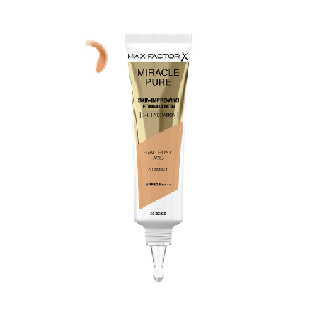 Max Factor Miracle Pure Foundation Unisex Beige 30