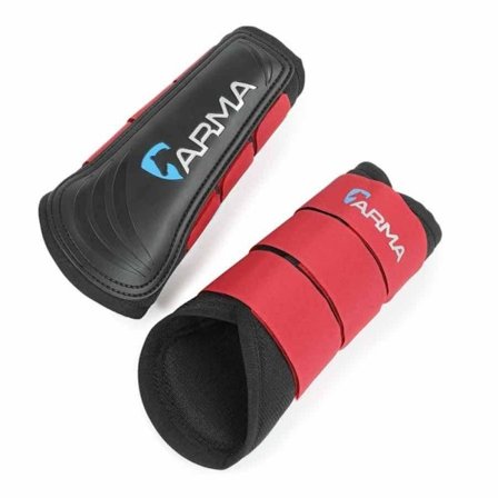 ARMA Air Motion Hästborstskydd (2-pack) Cob Deep Red