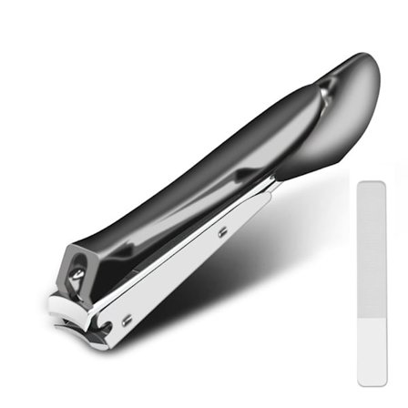 2 st Tjocka tånagelklippare - Nagelklippare med bred käköppning