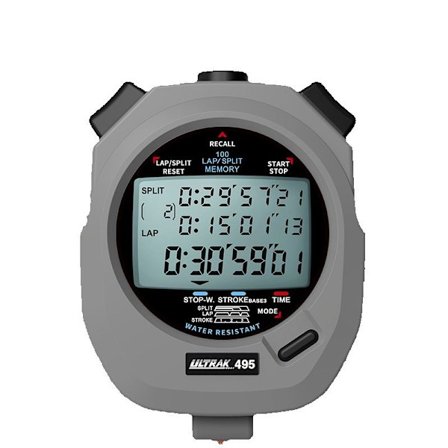 Ultrak 495-100 Kaksoisjakoinen Sekuntikello - Keltainen[YDE]