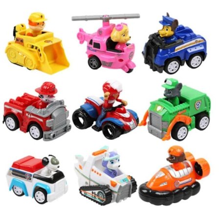 Paw Patrol Rescue Set Canine Patrol Marshall Vehicle