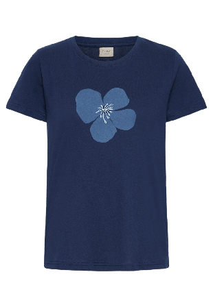 Fransa FRMAYRA TEE 1 T-shirt T-shirts & toppar Dam Blå XXL