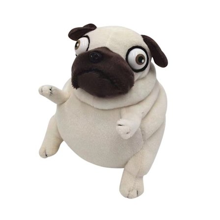 Söt ny Pig the Pug Plyschleksaksdocka Perfekt present till hundälskare Kawaii