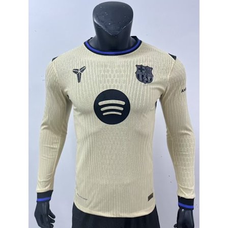 25-26 FC Barcelona Udebane Langærmet Trænings Fodbold T-shirt S-2XL