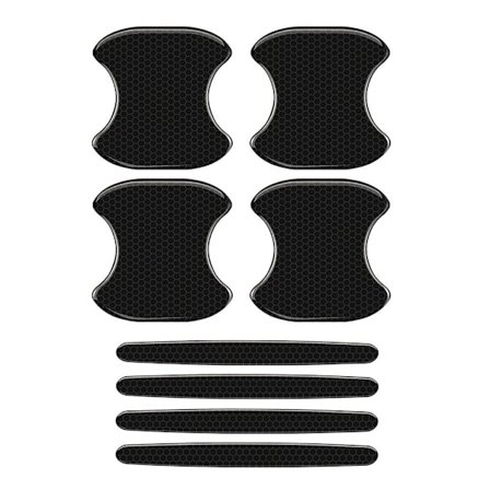 4/8 kpl auton ovenkahvan kulhon naarmuuntumista suojaavia tarroja 3 3