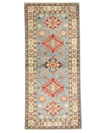 Hand Knotted Kazak Fine Rug 83X194