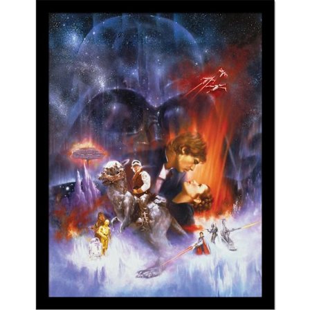 Star Wars: The Empire Strikes Back Art Framed Poster 40cm x 30cm