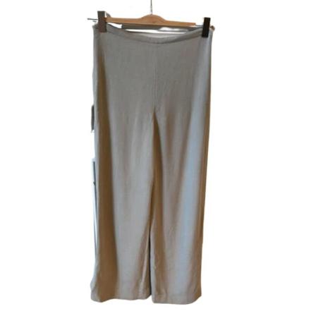 Saint Laurent Vintage Pre-owned Fabric bottoms inbo, Dame Vintage Bukser