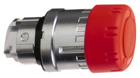 Schneider Electric ZB4BS834 Svamptrycke röd, 30 mm, Elfördelning & strömförsörjning