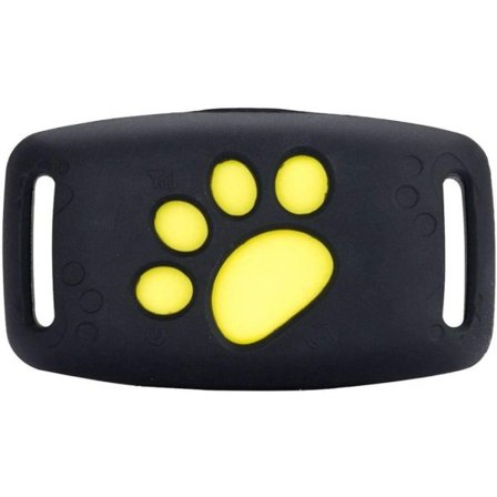 IC Vandtæt GPS-sporingsenhed til kæledyr, sort, 65*37*18(mm)