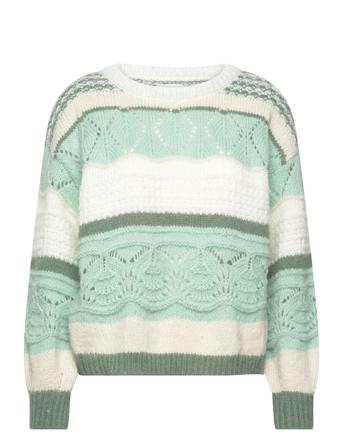 Onladina Life L/S Pullover Knt Noos Pullover Grønn ONLY*Betinget Tilbud