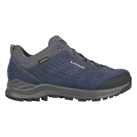 Lowa Women's Explorer Gore-Tex LO Women hiking shoes Blue EU 39,5