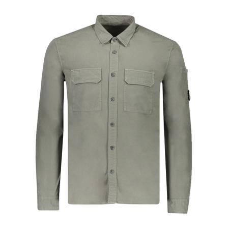C.p. Company, Overhemd Groen, Heren, Maat:XL,Katoen