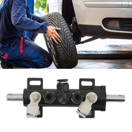 5-veis bildekksluftkontrollventil fotpedalventil hjulreparasjonsverktøy for dekkbyttermaskin