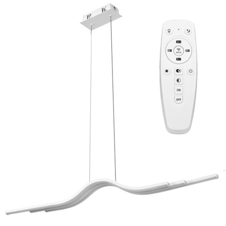 LED APP807-CP LOFTSLAMPE + FJERNBETJENING