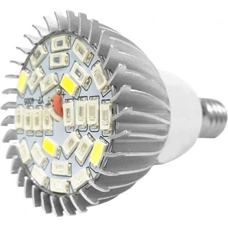 Växtlampa, 28W Energisparande Fullspektrum Aluminium Växttillväxtlampa