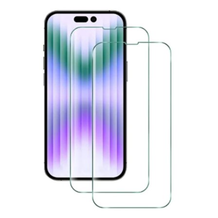 2-Pack - iPhone 14 Skärmskydd i härdat glas