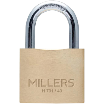 Hänglås Mässing H 701/40