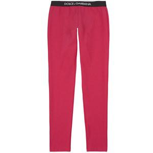 Kids - Dolce & Gabbana Pink Logo Leggings 6 years - Bottoms - 6 years - Pink