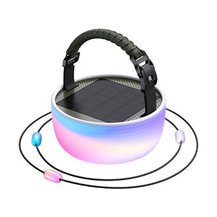 Campinglampa med ljusslinga, Uppladdningsbar Campinglampa för Utomhus