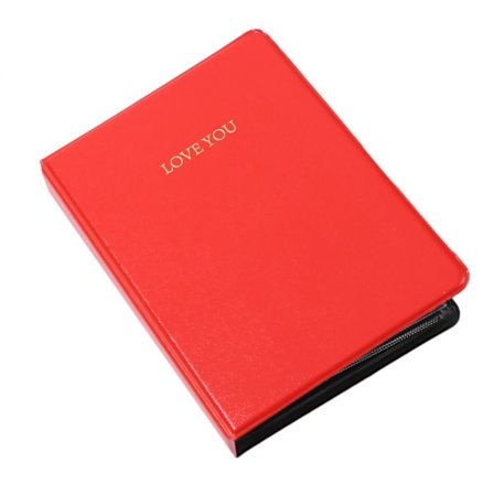 Pockets Photo Album Instant Picture Case Säilytys PUNAINEN