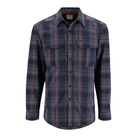 Simms ColdWeather Shirt Selvedge Logan Plaid - S
