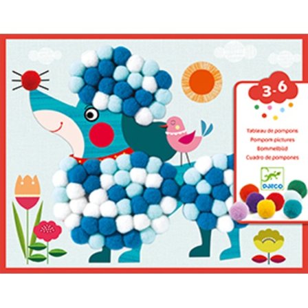 Brigbys Djeco - Pyssel - Dogs to Stroke - Litenleker