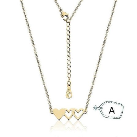 Matchande halsband för 3, systerhalsband för 3, vänskapshalsband för 3, 3 hjärthalsband, 3 systerhalsband, 3 bästa vän-halsband (A)