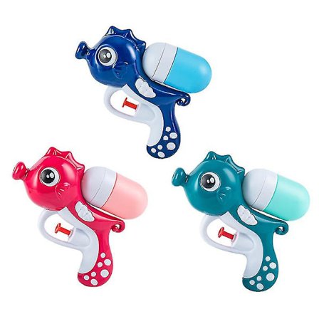 Vattenleksak i form av sjöhäst (olika färger) Ny