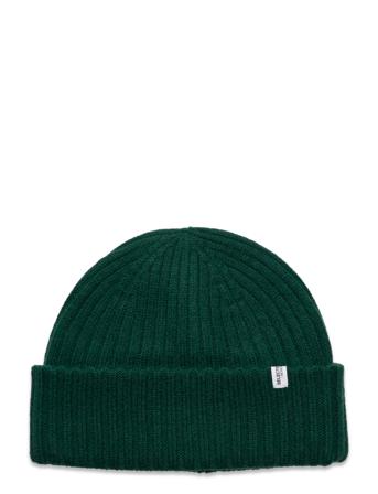 Slhmerino Wool Beanie B Green Selected Homme