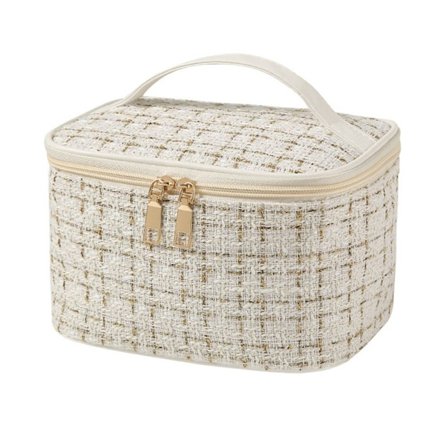 Kosmetisk veske Sminkeveske HVIT