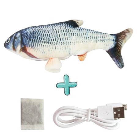 Katteleke simuleringsfisk, elektrisk fisk, katteleke med kattemynte