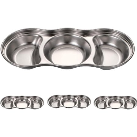 Sushi-dyppeskåler, forretter og prøvesmakingssausskåler, design med flere rom