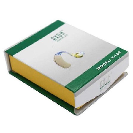 Axon X-168 Personlig Mysig BTE Hörselhjälpmedel Justerbar Ton Röst Ljudförstärkare Hörselhjälpmedel Äldre Lyssna Döva Öronvård