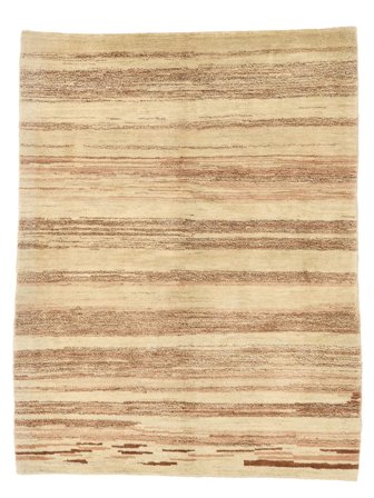 Gabbeh Persia Fine Rug Hand Knotted 120X158 Orange/Brown Persia