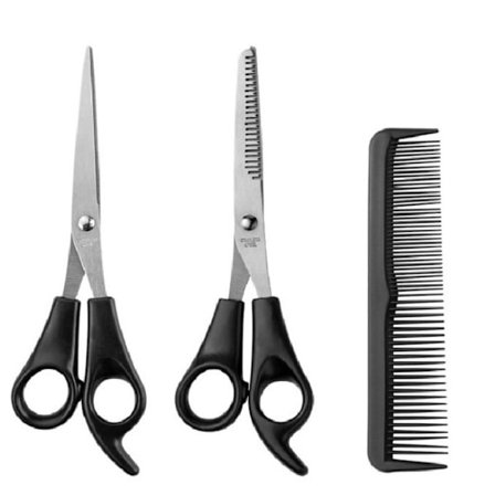 2 sett (6stk) Frisørsaks Tannsaks Kamskjæring