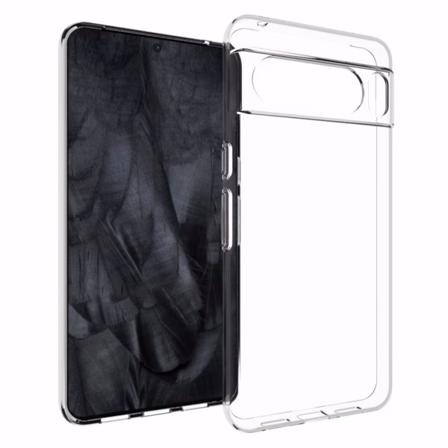 Google Pixel 8 Pro Genomskinligt Mjukt TPU Skal Transparent