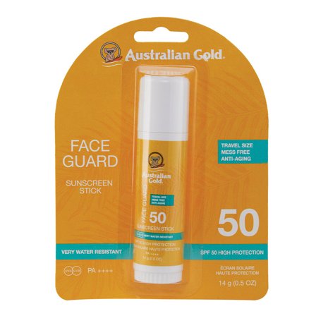 Australian Gold SPF50 Face Guard Stick 14gr - Stick solare alta prot.
