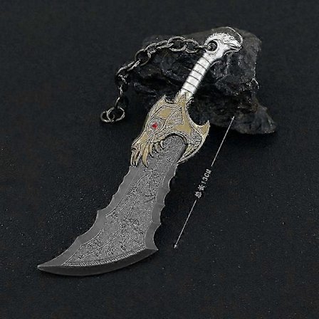God of War Avaimenperä Kratos Chaos-terät Peli Anime Miekka LELU Ase Meta Malli Keskiaikainen Peli Oheislelut Pojille