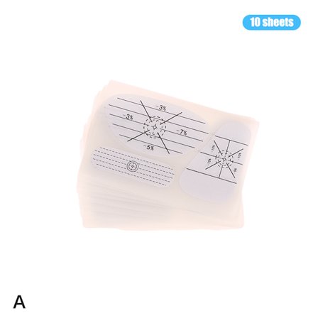 10st Golf Impact Stickers Sticker Stora Etiketter Roll Balls