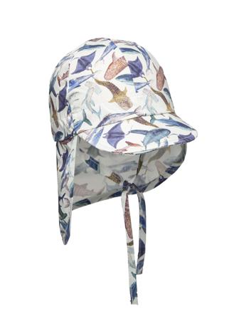 Summercap Long Neck - Aop Solhatt Multi/mønstret Mikk-line*Betinget Tilbud