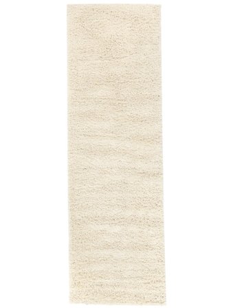 Shaggy Rug Aris Off White Runner Small Oeko-Tex